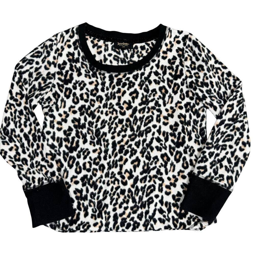 Juicy Couture Black Label Sleep Leopard Ruffle Cami Pajama